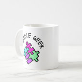Puzzle Geek Koffiemok (Voorkant links)