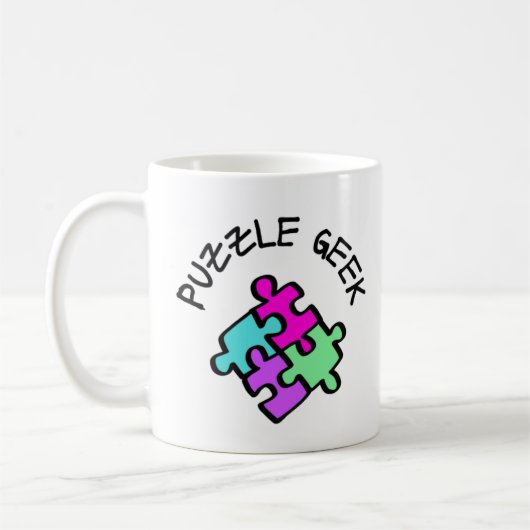 Puzzle Geek Koffiemok (Links)