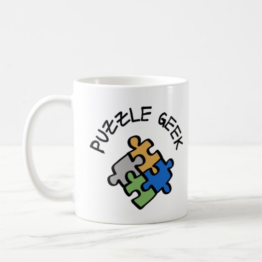Puzzle Geek Koffiemok (Links)