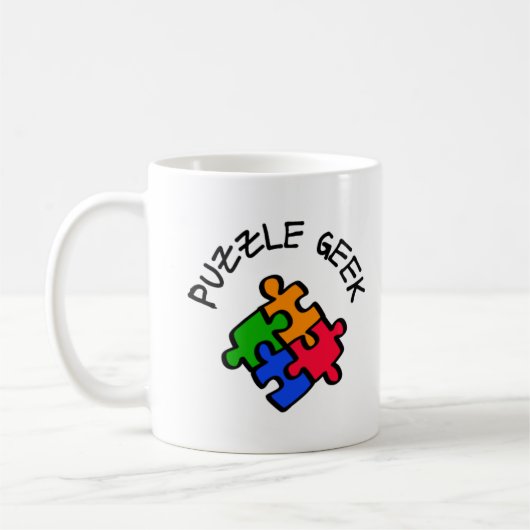 Puzzle Geek Koffiemok (Links)