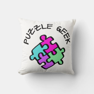 Puzzle Geek Kussen