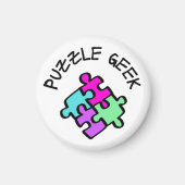 Puzzle Geek Magneet (Voorkant)