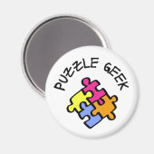 Puzzle Geek Magneet (Voorkant / Achterkant)