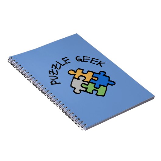 Puzzle Geek Notitieboek (Rechterzijde)