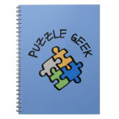 Puzzle Geek Notitieboek (Voorkant)