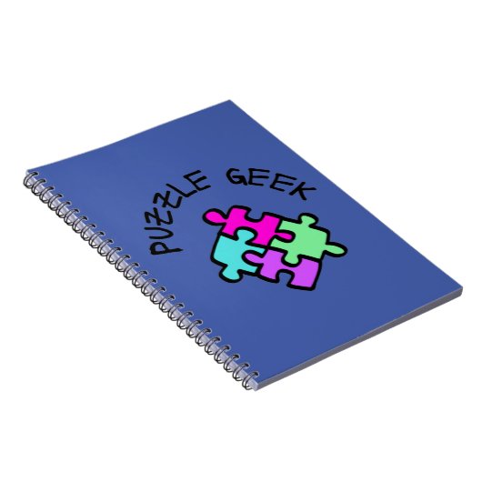 Puzzle Geek Notitieboek (Rechterzijde)