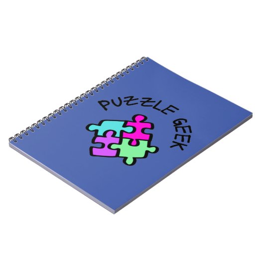 Puzzle Geek Notitieboek (Linkerzijde)