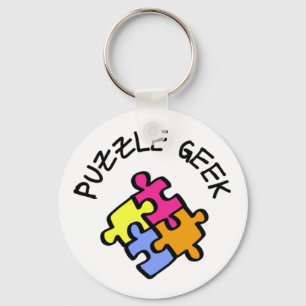 Puzzle Geek Sleutelhanger