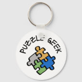 Puzzle Geek Sleutelhanger (Voorkant)