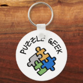 Puzzle Geek Sleutelhanger (Voorkant)