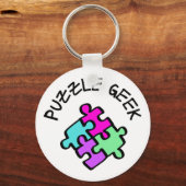 Puzzle Geek Sleutelhanger (Voorkant)