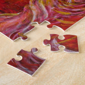 Puzzle - Geisha Painting Nik Helbig Legpuzzel (Zijkant)