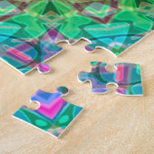 Puzzle Geometric Mandala G18 Legpuzzel (Zijkant)