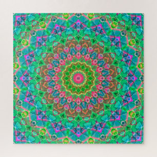 Puzzle Geometric Mandala G18 Legpuzzel
