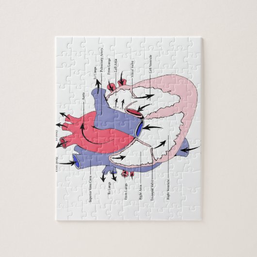 Puzzle - Gepersonaliseerd Legpuzzel (Verticaal)