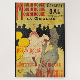PUZZLE Gepersonaliseerde Moulin Rouge La Goulue Po Legpuzzel