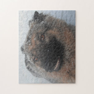 Puzzle German Shepherd Smiling Legpuzzel