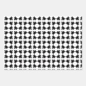 Puzzle Geschenkpapier Inpakpapier Vel (Voorkant 2)