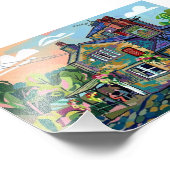 Puzzle Hall Inn, Sowerby Bridge Kunstprint Foto Afdruk (Hoek)