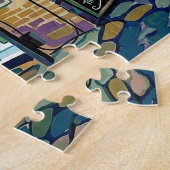 Puzzle Hall Inn, Sowerby Bridge Kunstprint Legpuzzel (Zijkant)