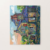 Puzzle Hall Inn, Sowerby Bridge Kunstprint Legpuzzel (Verticaal)