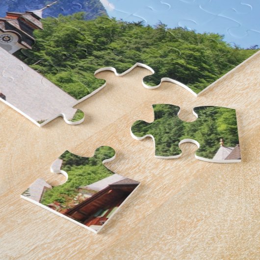 Puzzle Hallstatt of Austria Legpuzzel (Zijkant)