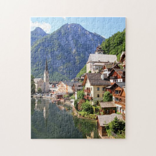 Puzzle Hallstatt of Austria Legpuzzel (Verticaal)