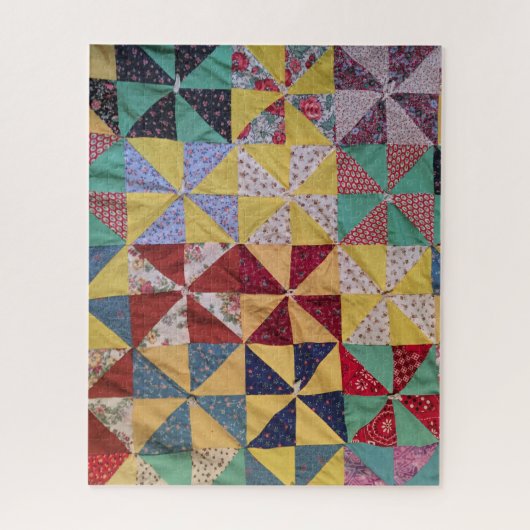 Puzzle Handmade Quilt Legpuzzel (Verticaal)