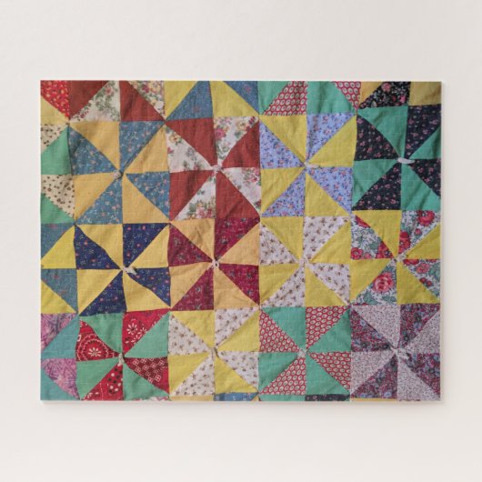 Puzzle Handmade Quilt Legpuzzel (Horizontaal)