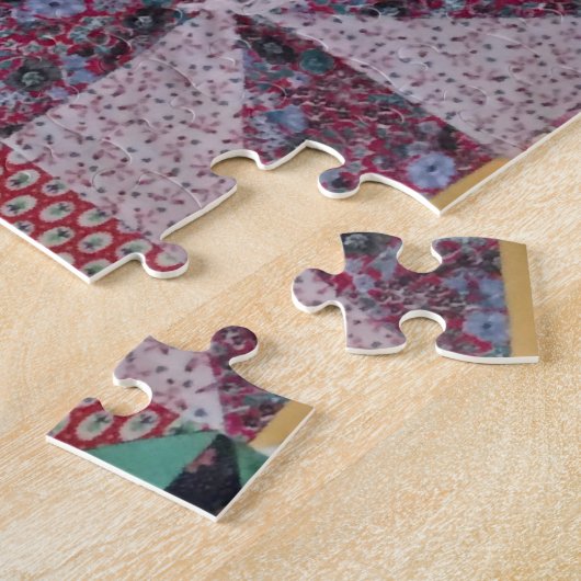 Puzzle Handmade Quilt Legpuzzel (Zijkant)