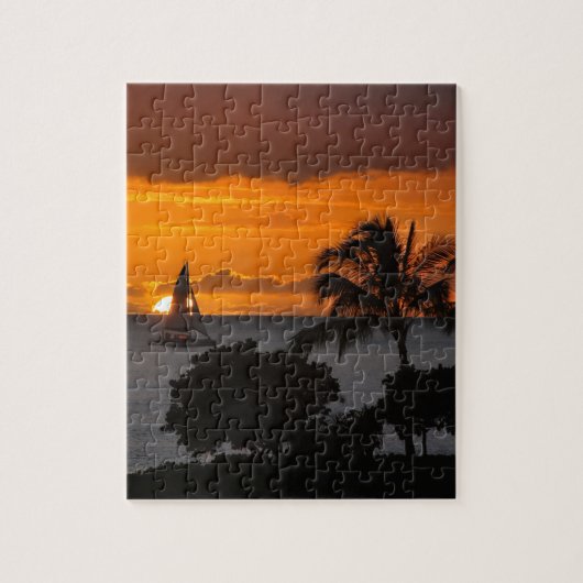 Puzzle - Hawaiian Sunset Legpuzzel (Verticaal)