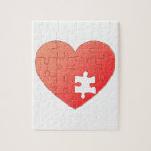 Puzzle Heart Legpuzzel (Verticaal)