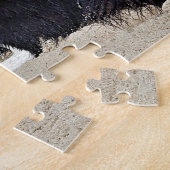 Puzzle - Honden bij het strand Legpuzzel (Zijkant)