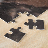 Puzzle Husky Cross Brown Eyes Legpuzzel (Zijkant)