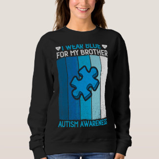 Puzzle I Draag Blue for My Brother Autism Awarenes Trui