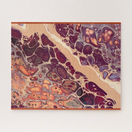 puzzle imagen celula tincion al microscopio legpuzzel (Horizontaal)