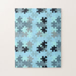 Puzzle in een Puzzle Blue Jigzaag Puzzle Legpuzzel<br><div class="desc">Puzzle in een Puzzle Blue Jigzaag Puzzle</div>