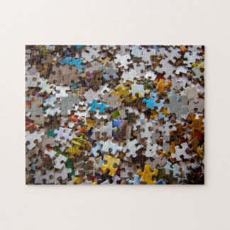Puzzle in een Puzzle x3 Gemiddelde ruwe jigzaag Pu Legpuzzel
