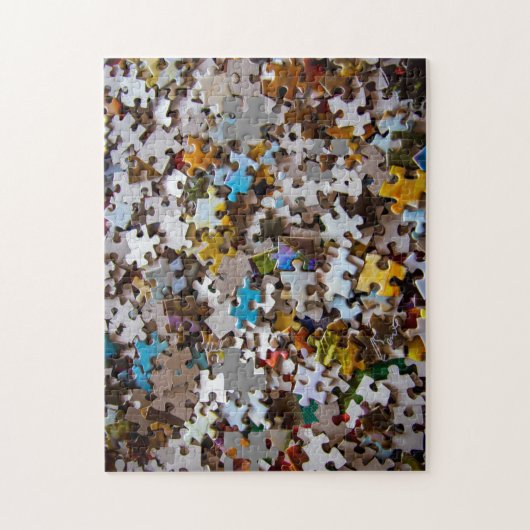 Puzzle in een Puzzle x3 Gemiddelde ruwe jigzaag Pu Legpuzzel (Verticaal)