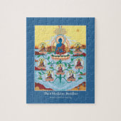 PUZZLE IN TIN - 8 Medicine Buddhas-Healing Masters Legpuzzel (Verticaal)