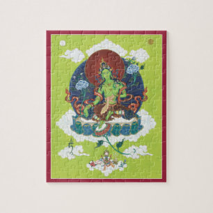 PUZZLE IN TIN - Green Tara - Moeder van alle boedd Legpuzzel