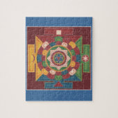 PUZZLE IN TIN - Mandala VAN DE 5 Elementen Legpuzzel (Verticaal)