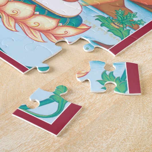 PUZZLE IN TIN - Medicine Buddha - Healing Master Legpuzzel (Zijkant)