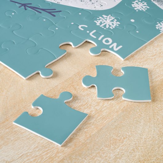 puzzle invernal legpuzzel (Zijkant)