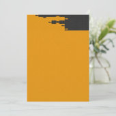 Puzzle Invitation Kaart (Staand voorkant)