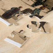 Puzzle: Jaffa Gate, Old City Jerusalem, Heilige La Legpuzzel (Zijkant)