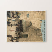 Puzzle: Jaffa Gate, Old City Jerusalem, Heilige La Legpuzzel (Horizontaal)