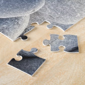 Puzzle jigsaw landart nature art pebbles legpuzzel (Zijkant)