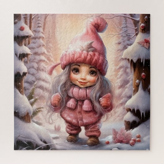 Puzzle Jolie Noel 10 Legpuzzel (Verticaal)