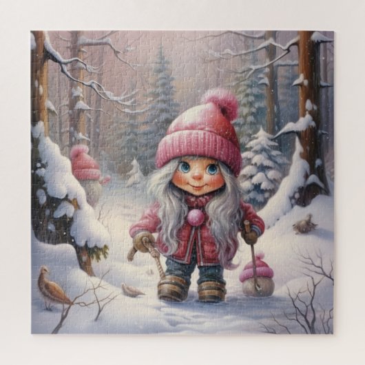 Puzzle Jolie Noel 8 Legpuzzel (Verticaal)